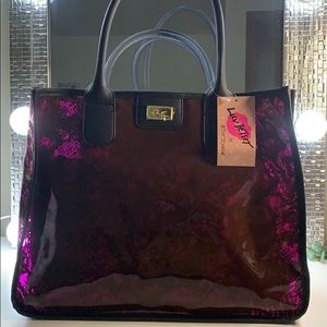 Betsey Johnson 2 in one tote